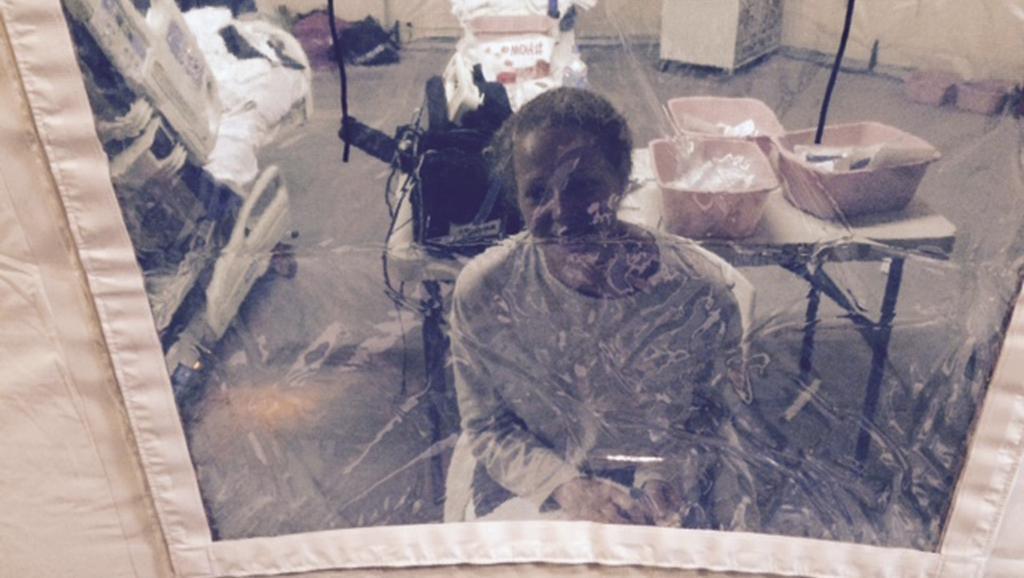 L"infirmière Kaci Hickox, de retour de Sierra Leone, a pu quitter l'hôpital universitaire où elle avait été placée contre son grè, dans le New Jersey REUTERS/Steve Hyman/handout via Reuters