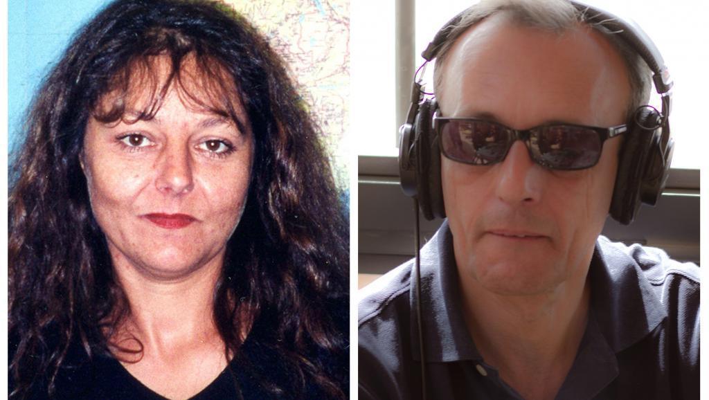 Ghislaine Dupont et Claude Verlon. REUTERS/Radio France International
