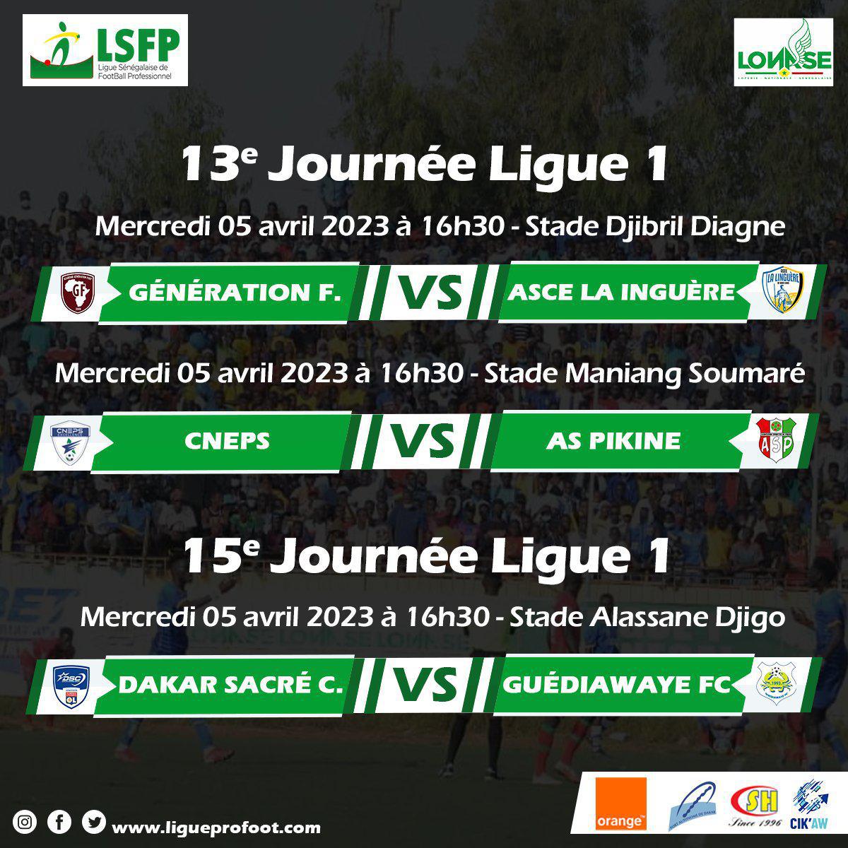 Ligue 1 : GF à l’assaut de la Linguère, GFC vise le fauteuil face à DSC