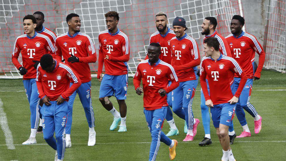 Bayern Munich : Sadio Mané et Leroy Sané se sont entraînés avec le groupe