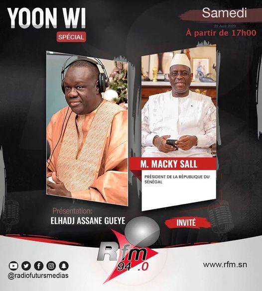 Macky Sall invité de RFM ce samedi