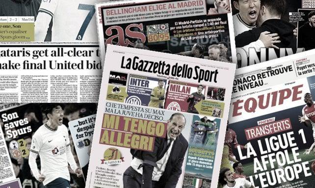 La Juventus a tranché pour l’avenir de Max Allegri, Newcastle terrorise toute l’Angleterre