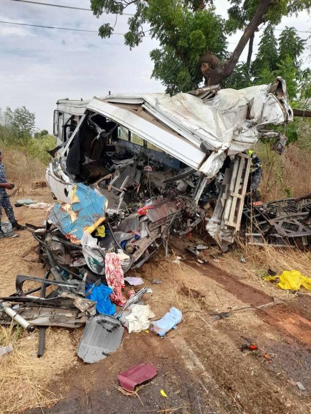 Kaolack : trois (3) morts et une cinquantaine de blessés dans un accident
