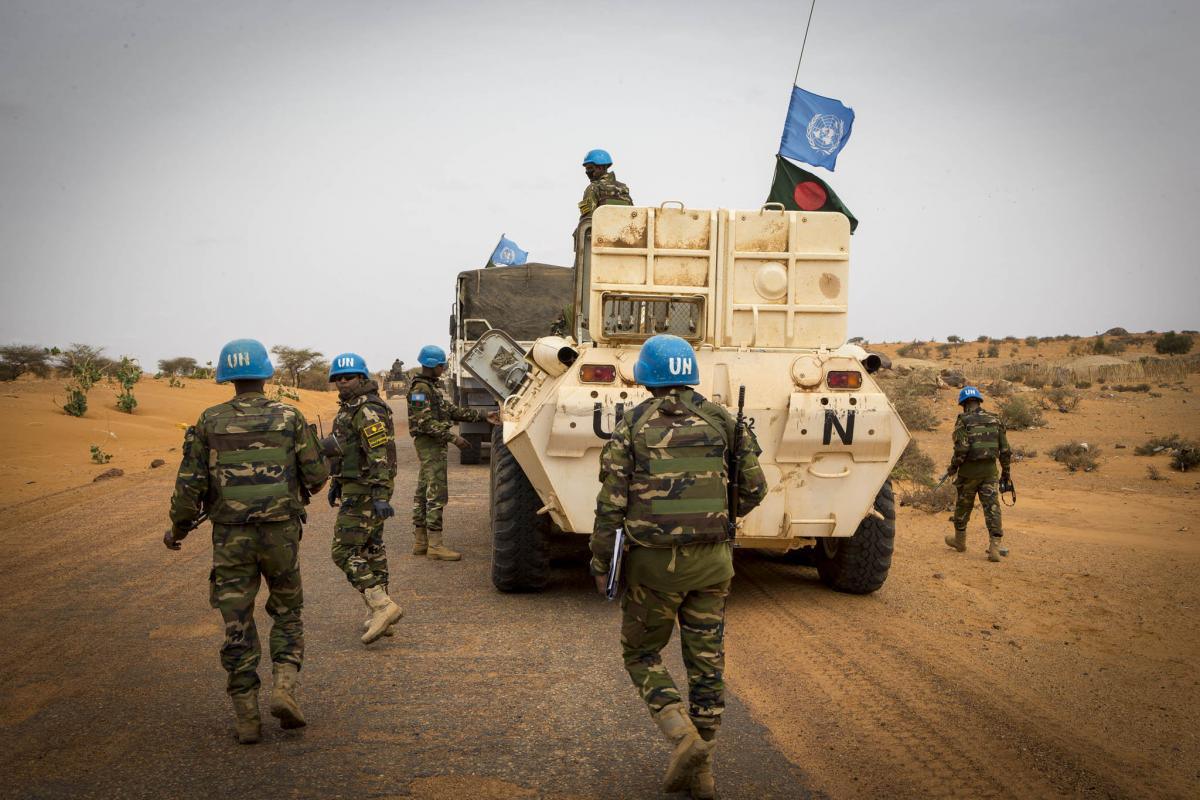Mali: 7 Casques bleus blessés par un engin explosif improvisé