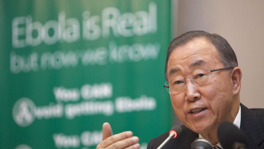 Ban Ki-moon en visite dans les pays les plus touchés par Ebola