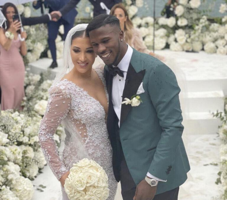 Keita Baldé et Simona Guatieri fêtent leur un an de mariage