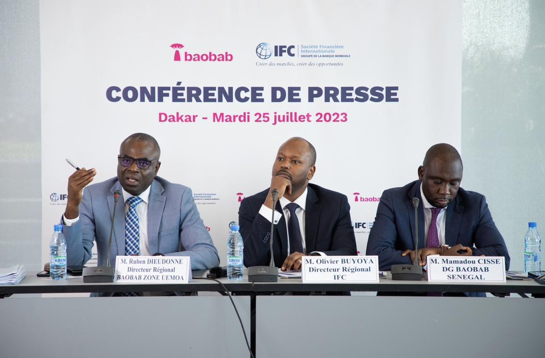 Six accords de prêt signés entre IFC et le Groupe Baobab pour améliorer les services financiers des micro et petites entreprises de 6 pays africains dont le Sénégal
