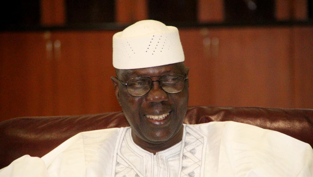 Le nouveau Premier ministre malien Modibo Keïta à Bamako le 9 janvier 2015. AFP PHOTO / HABIBOU KOUYATE