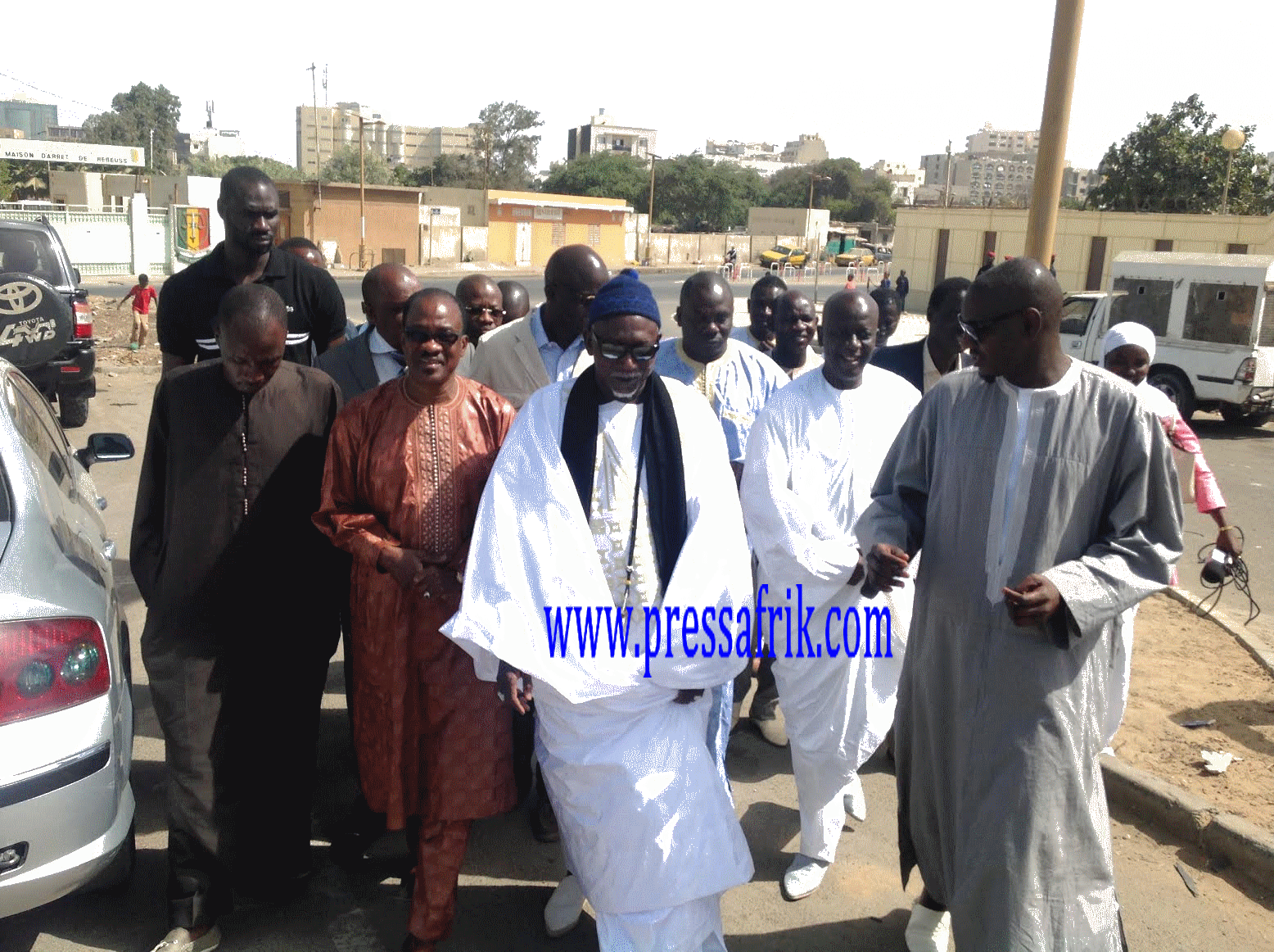 Images ​Rebeuss: Serigne Moustapha Mbacke rend visite à Karim