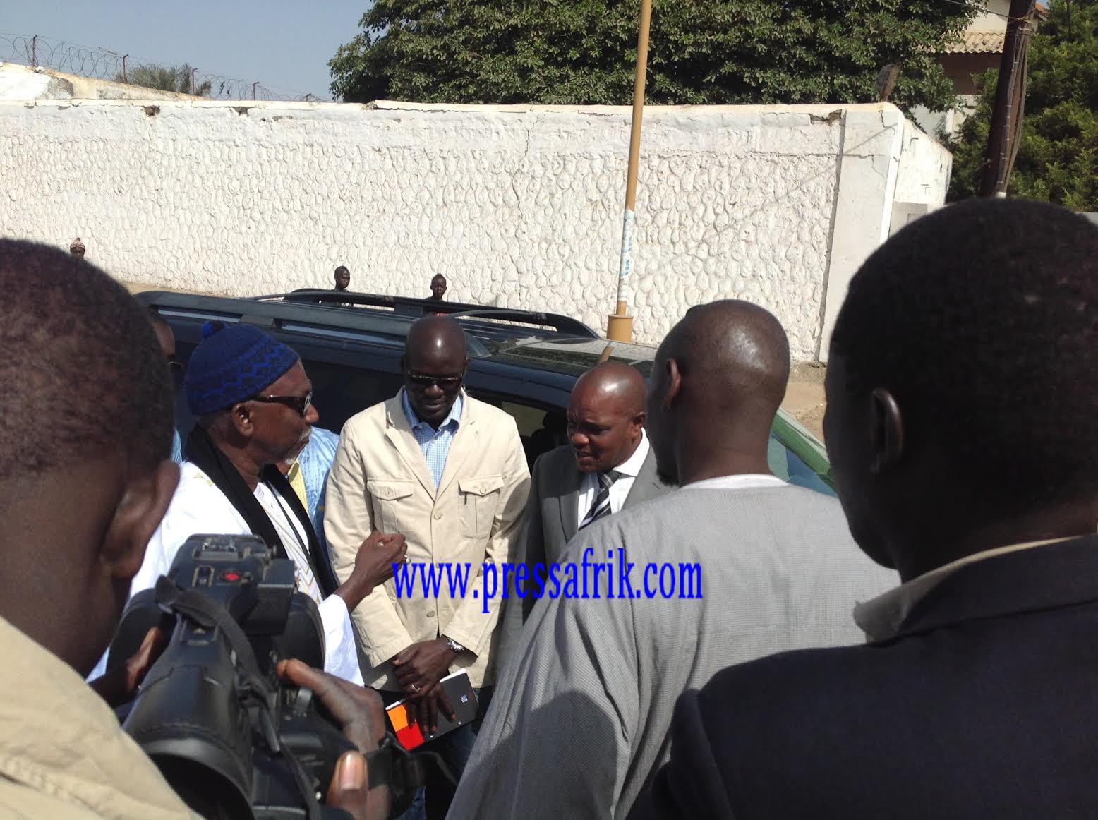 Images ​Rebeuss: Serigne Moustapha Mbacke rend visite à Karim