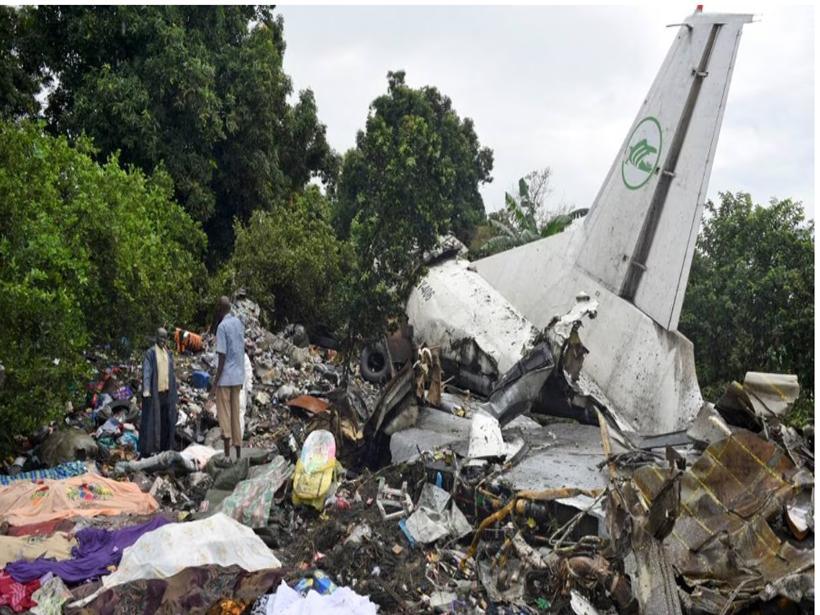 Soudan: neuf morts dans un crash d'avion, l'armée évoque un «incident technique»