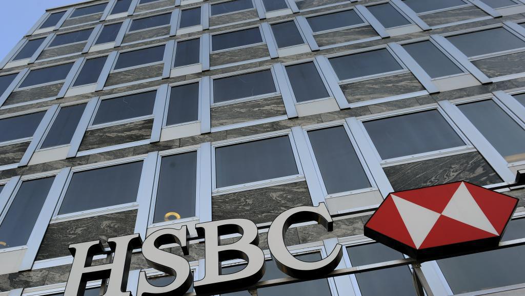 La banque HSBC de Genève, le 9 décembre 2009. AFP / Fabrice Coffrini