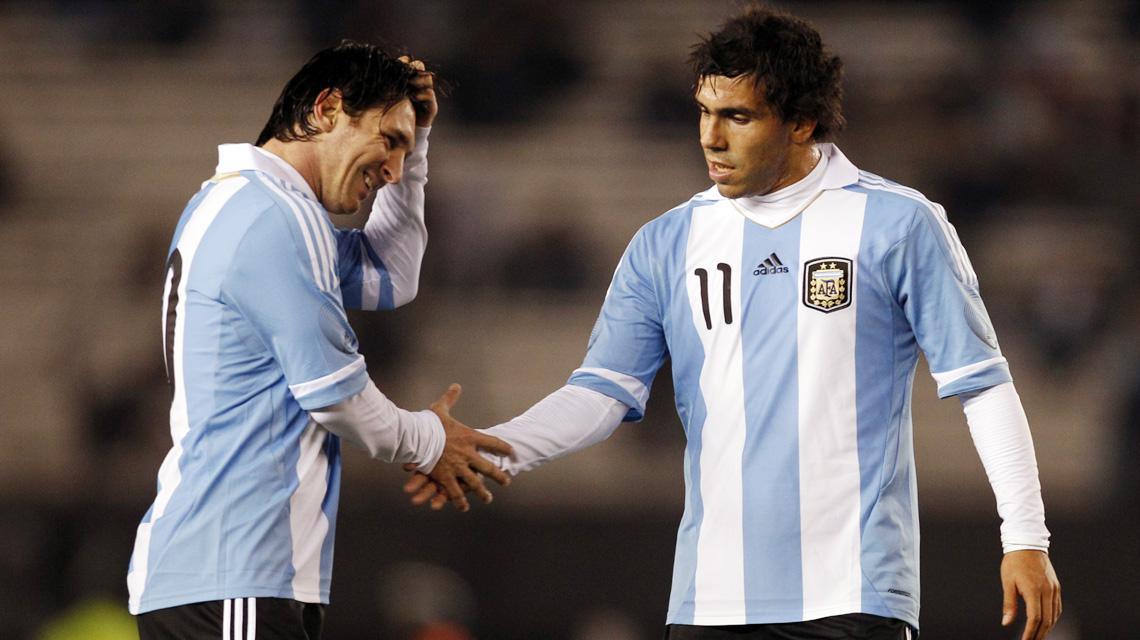 Tévez évoque sa relation avec Messi