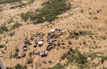 Un camp de la Minusma au nord du Mali (photo archive, juste pour illustration)