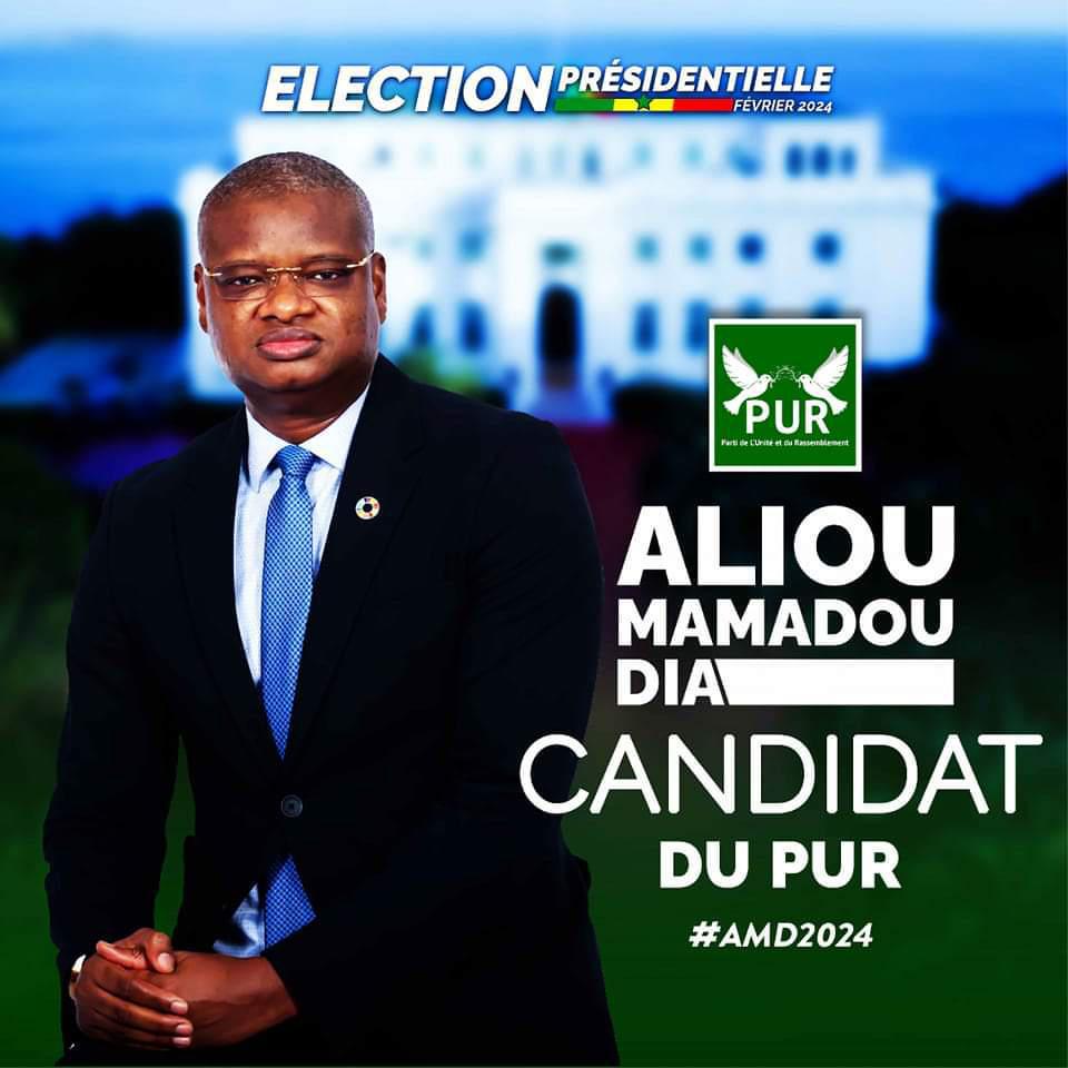 Présidentielle 2024: le parti PUR dévoile son candidat