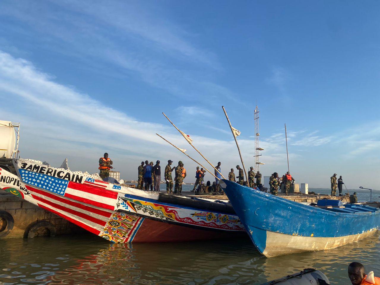 Deux pirogues interceptées mercredi par la Marine sénégalaises: 30 candidats interpellés