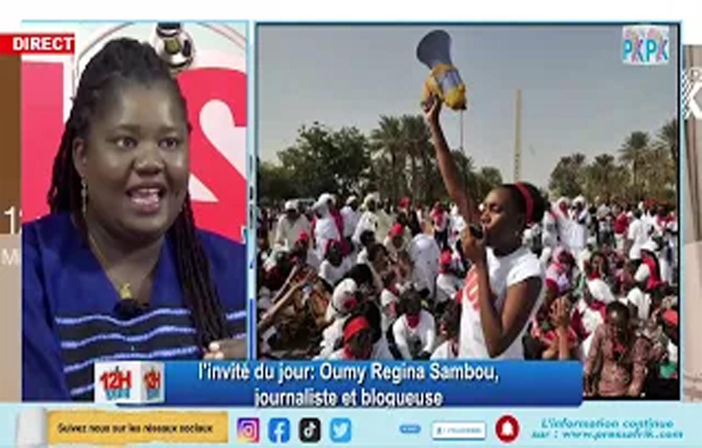 "Les femmes sont considérées comme des citoyennes de seconde zone", Oumy Regina Sambou
