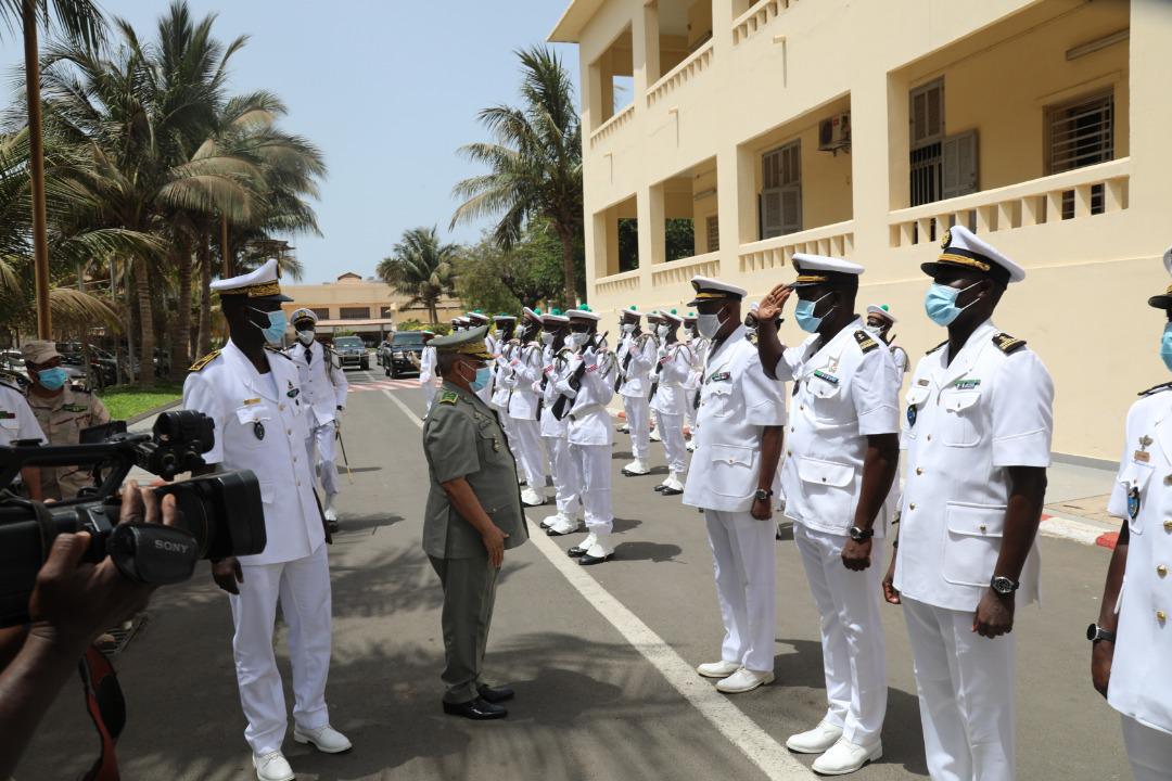 49e anniversaire de la Marine nationale: le Contre-amiral Abdou Sène rend hommage aux cinq commandos portés disparus