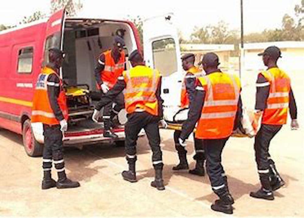 Kaffrine : deux morts et cinq blessés dans un accident de la route à Dagaye Ndene
