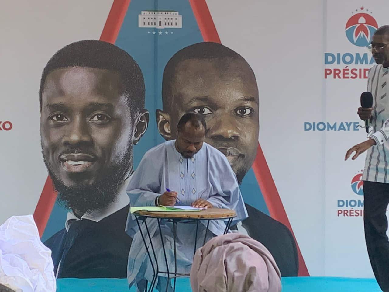 Signature de la charte d'adhésion: la coalition Diomaye président avertit les taupes