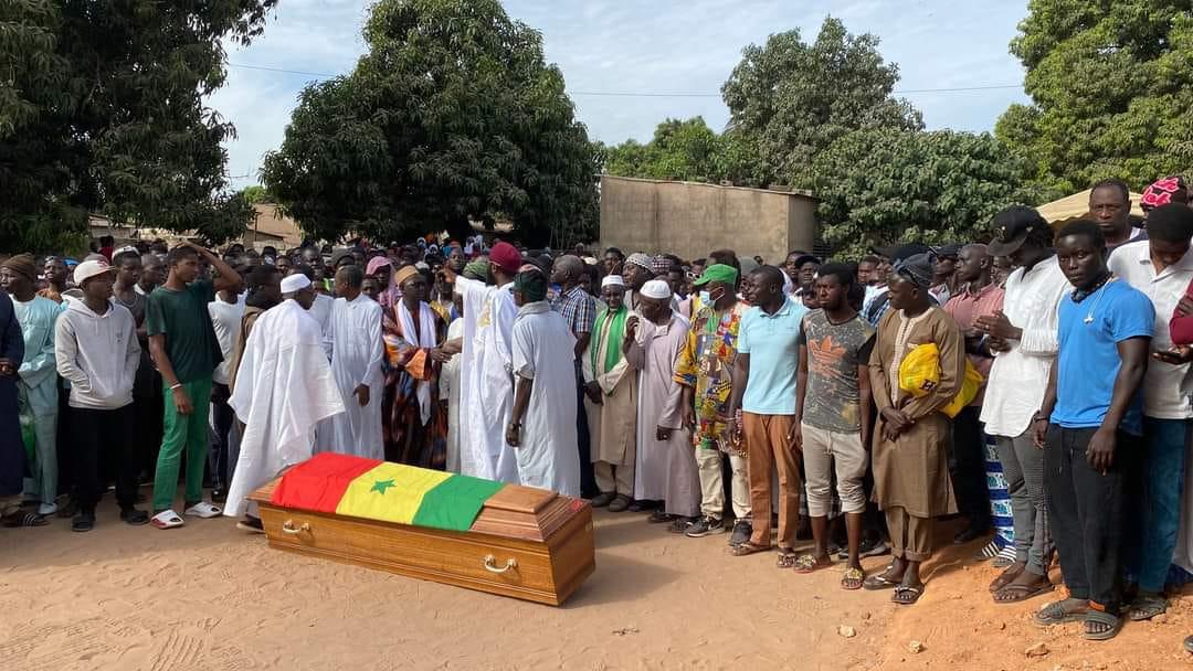 Ziguinchor : Landing Camara Diédhiou repose désormais au cimetière de Kanténe