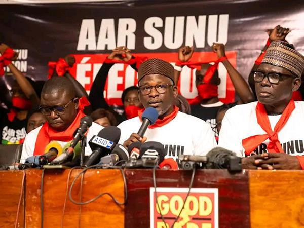Élection Présidentielle: la plateforme AAR SUNU ELECTION maintient la pression