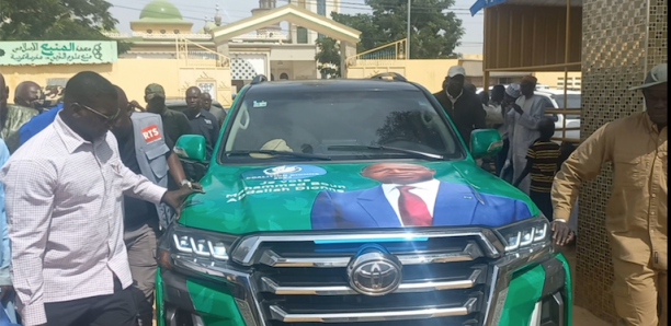 Campagne électorale : le candidat Boun Abdallah Dionne reçu par Serigne Mountakha
