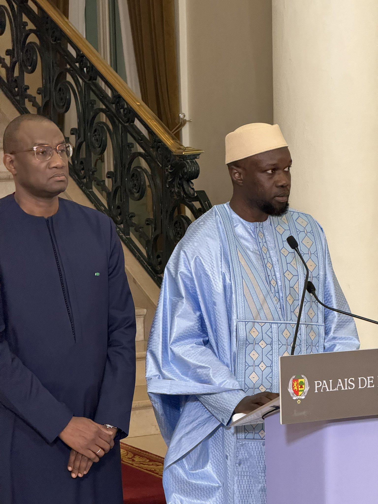 Sénégal - la liste complète du nouveau gouvernement