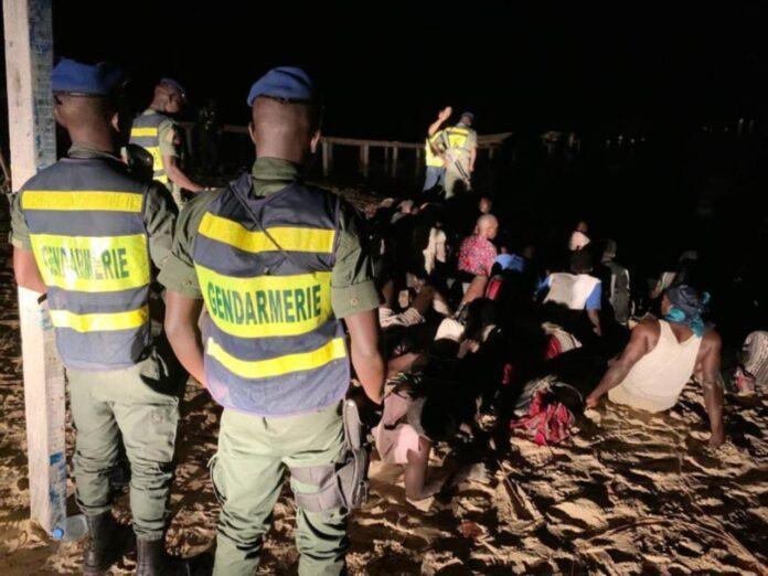 Migration irrégulière : 61 migrants interpellés par la gendarmerie entre Dakar, Mbour, et Fatick