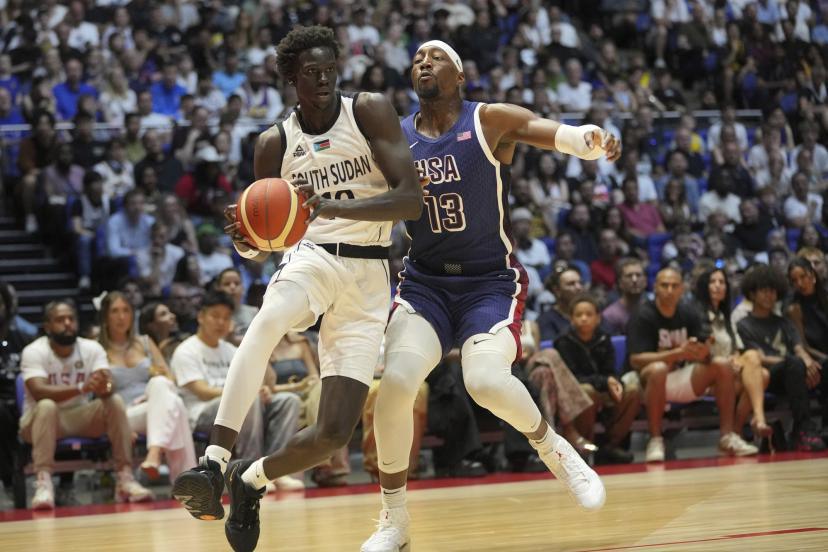 Basket – Préparation pour les JO : le Soudan du Sud frôle l'exploit face à Team USA