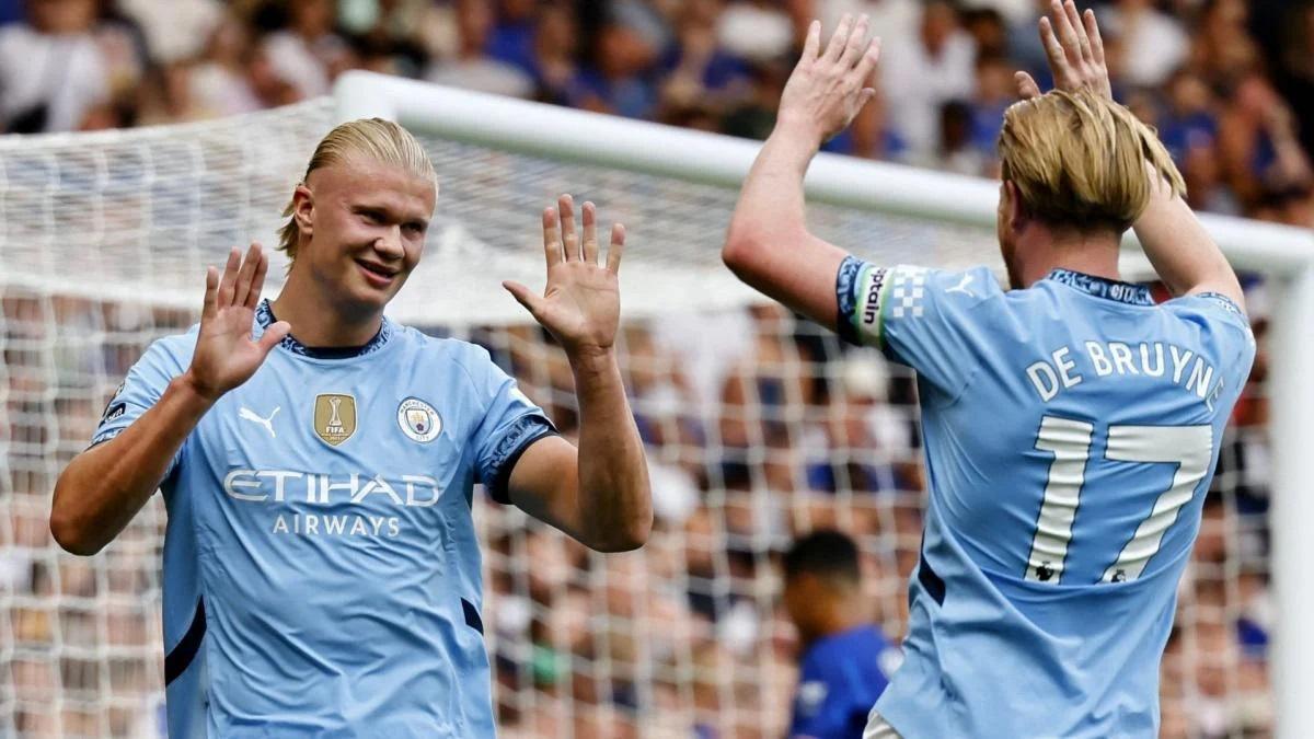 PL : Manchester City écrase Ipswich, Tottenham dompte Everton, West Ham domine Crystal Palace, Brighton punit Man United