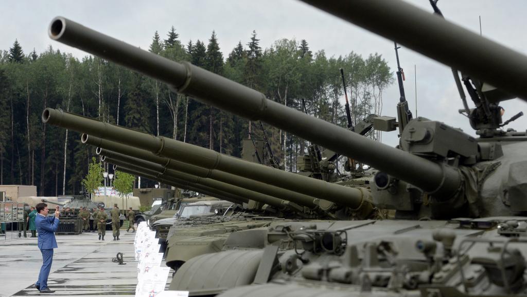 Sept chars russes repérés en Syrie par les Américains