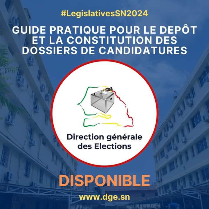 ​Législatives anticipées: un outil informatique d'assistance à la constitution des dossiers présenté par la DGE