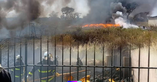 Incendie dans une usine de recyclage à Keur Madaro : des dégâts matériels importants enregistrés