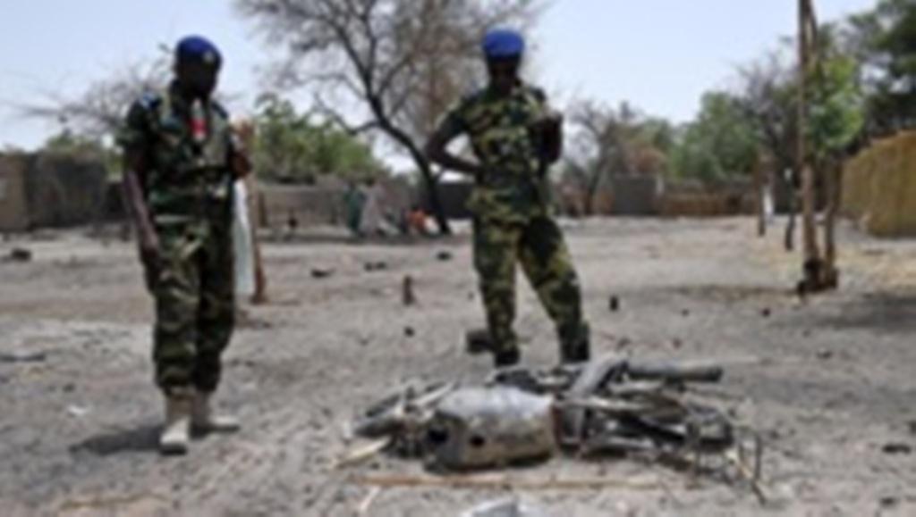 Les environs du lac Tchad sont régulièrement la cible d'attaques de Boko Haram, comme ici à Ngouboua, en avril 2015.