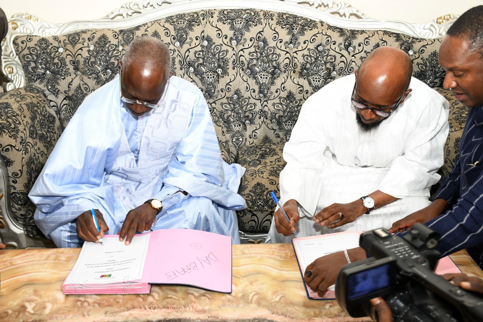 Souveraineté et sécurité alimentaire : signature d'une convention entre MASAE et Touba Sakanam