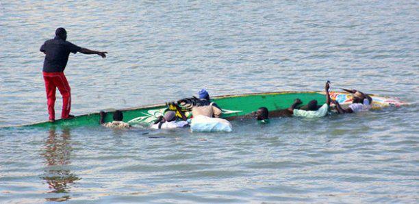 Saint-Louis : Deux pêcheurs portés disparus après le chavirement d'une pirogue à l'embouchure