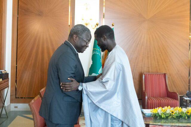 Le président de la Commission de l'UEMOA reçu par le président de la République