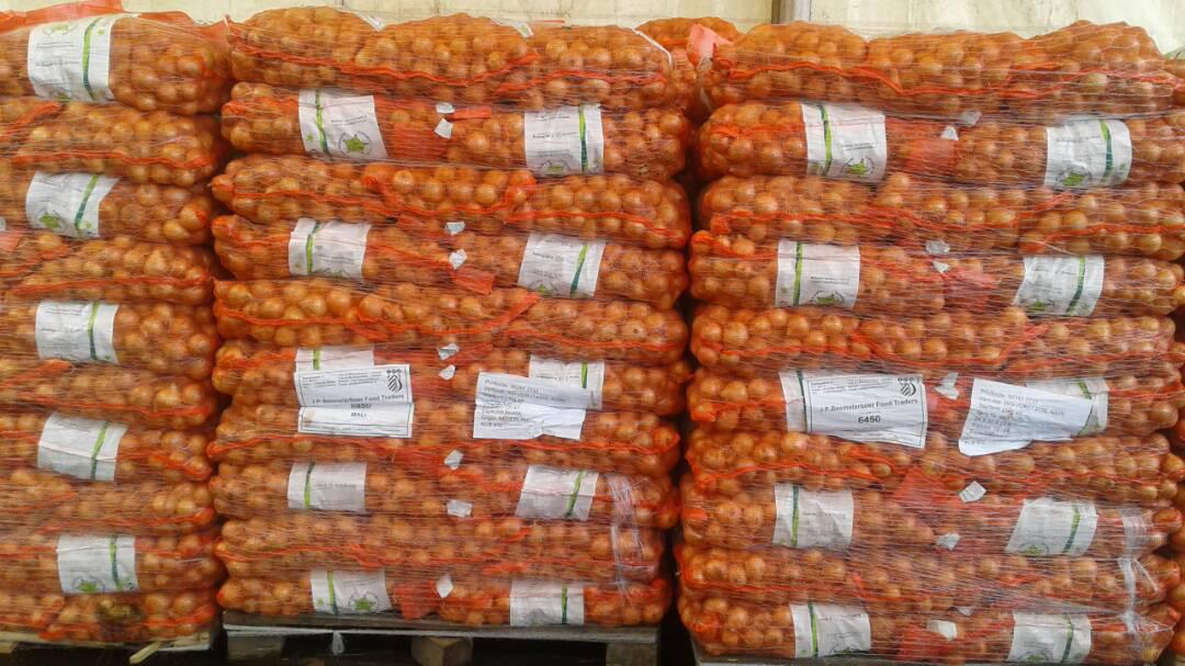 Gel des importations d'oignons : l'ARM fixe la date au 25 janvier