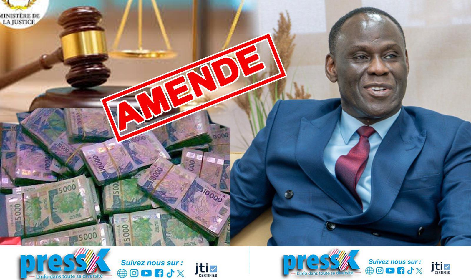 Conférence nationale des chefs de parquet : plus de 3 milliards F CFA d’amendes non recouvrées entre 2022 et 2024 (Ousmane Diagne)
