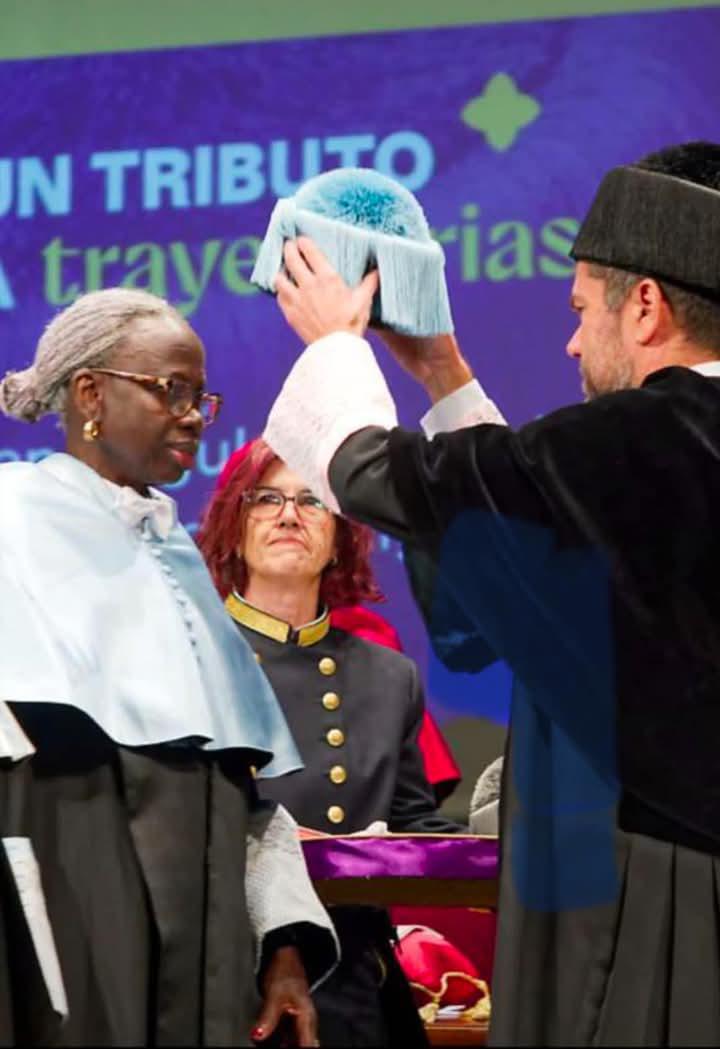 Ken Bugal, docteure honoris causa l’Université de La Laguna à Santa Cruz de Tenerife
