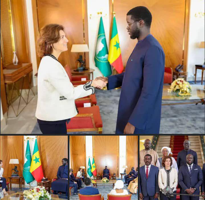 New Deal technologique : la PDG d’Orange promet d’accompagner le Président Diomaye