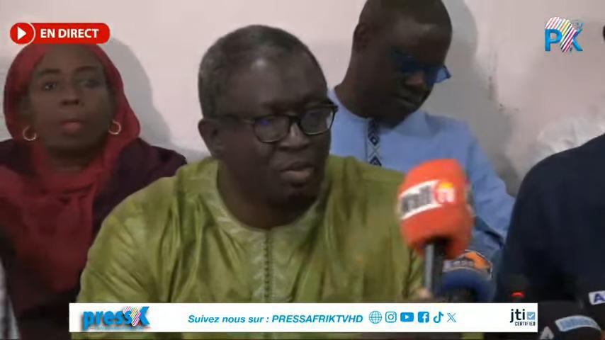 🛑 Suivez en direct le point de presse de Pastef...
