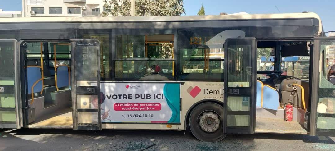 Dakar Dem Dikk : un bus saccagé par des individus après un accrochage avec un cortège funèbre