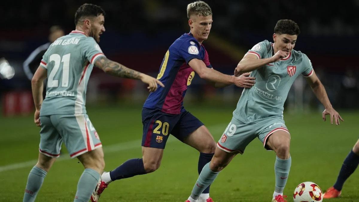 Coupe du Roi : l’Atlético Madrid arrache le nul face au Barça après un match spectaculaire