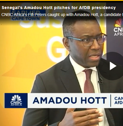 Présidence de la BAD : Amadou Hott dévoile sa vision pour le secteur privé africain