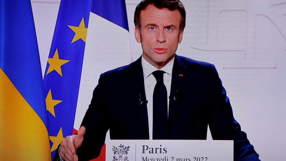 France: Emmanuel Macron affirme que «la menace russe est là» et «nous touche», sans «connaître de frontières»