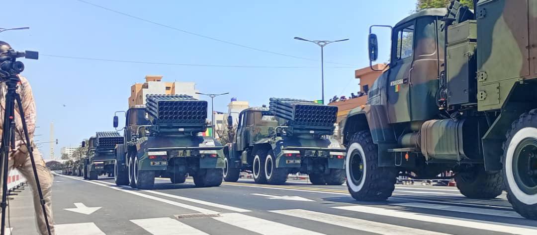 Le Défilé Motorisé: Découvrez l’impressionnant arsenal  de l’armée Sénégalais