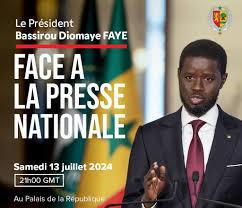 Face à la presse, le Président Diomaye rend hommage aux FDS et salue la cohésion du peuple sénégalais