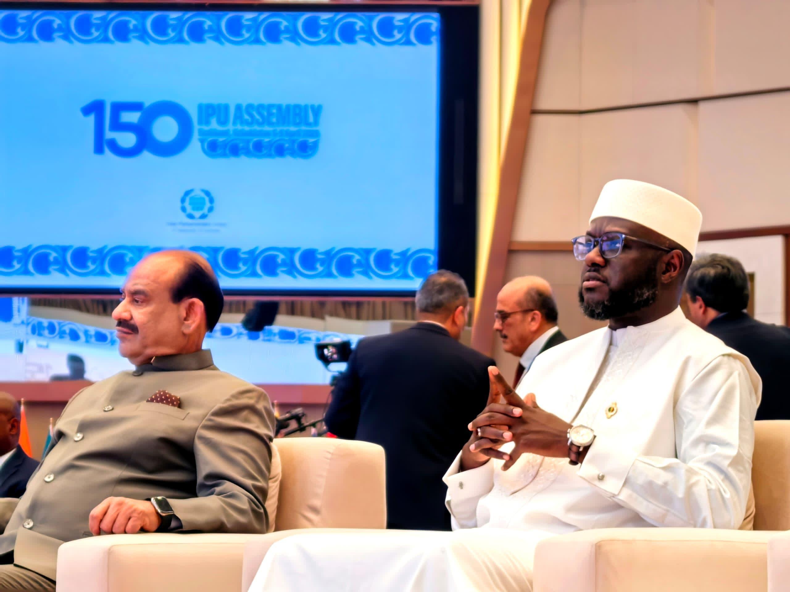 Ouzbékistan : El Malick Ndiaye participe à la 150e Assemblée de l’UIP
